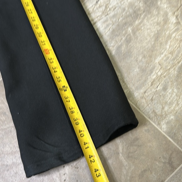 Vintage Men’s Wrangler ranch pants 80's Black Wrangler, Polyester, Bootcut NWOT - Picture 15 of 16